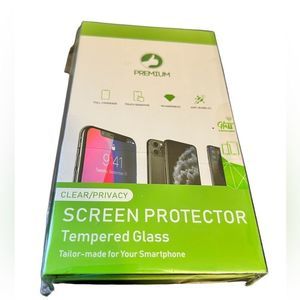 New Premium  Clear Privacy Screen Protector iPhone 12